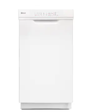 Underbyggd Diskmaskin GRAM OM 4110-90 T/1 Vit med Plats för 10 Kuvert