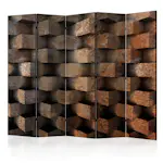 Rumsavdelare Skärmvägg Arkiio Brick Braid II 225x172 cm