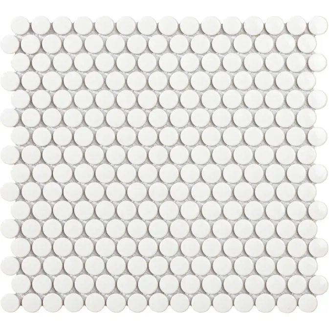Mosaik Konradssons Tech Penny Vit Blank 29,4x32 cm