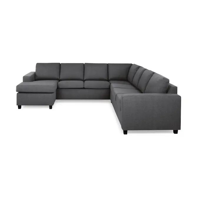 6-sitssoffa Basic Home Crazy U-formad med Divan Large 285 cm