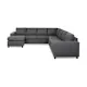 6-sitssoffa Basic Home Crazy U-formad med Divan Large 285 cm