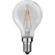 LED-lampa Star Trading Filament E14 P45 Klar 1,5W