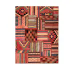 Persisk Patchworkmatta Arkiio Shiraz/Azerbajdzjan Flerfärgad 153x204