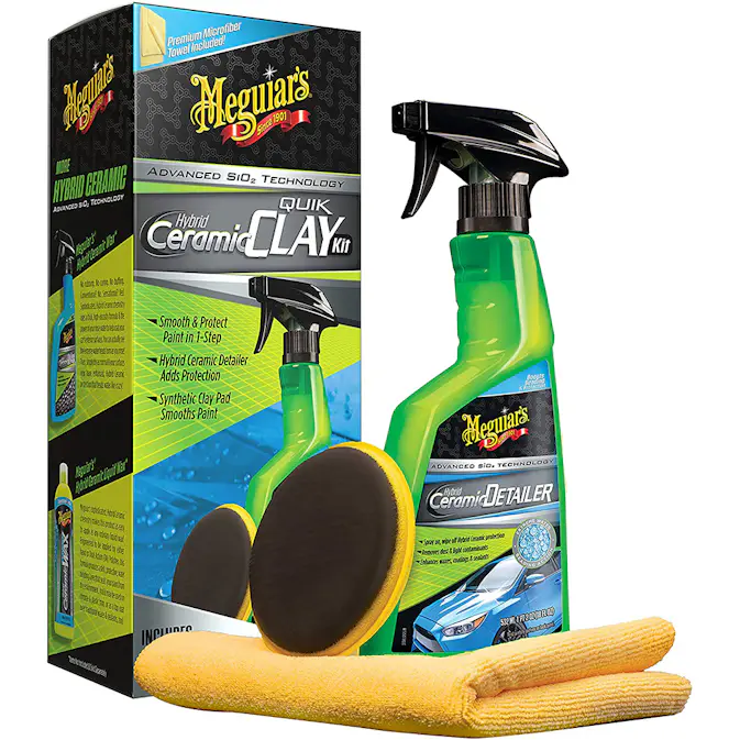 Rengöring Meguiars Hybrid Ceramic Clay kit