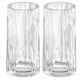 Glas Koziol Club No. 8 300 ml Crystal Clear 2-pack