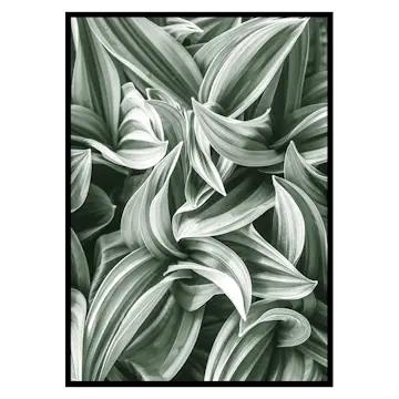 Poster Gallerix Bright Green Botanical No2