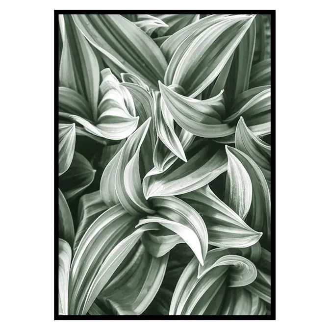 Poster Gallerix Bright Green Botanical No2