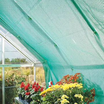 Skuggnät med Monteringskrokar gop 184x240