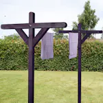 Torkställning Hortus Tryckimpregnerad Svart