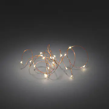 Ljusslinga Gnosjö Konstsmide Batteridriven 4,4 m