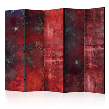 Rumsavdelare Skärmvägg Arkiio Red Concrete II 225x172 cm