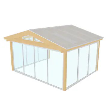 Komplett Uterum Landskap Glimma Sommar