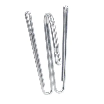 Gardintillbehör Kirsch 2-Fingerkrok Hög 10-pack Nickel