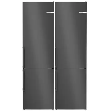 Kombiskåp Kyl/Frys Bosch 2 st KGN39VXCT Serie 4 203cm Rostfri med VitaFresh och NoFrost