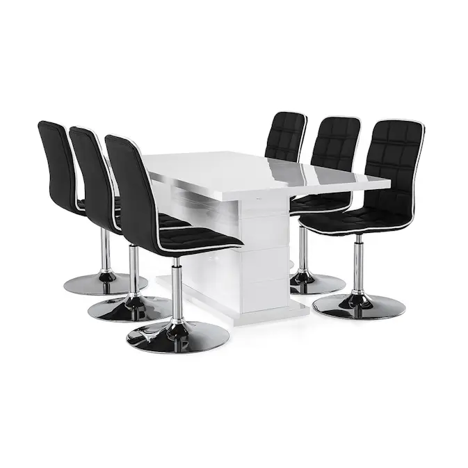 Matgrupp Scandinavian Choice Ratliff med 6 Frida Stolar