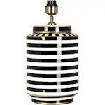 Lampfot PR Home Gatsby Svart/Vit i Keramik 43cm