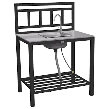 Arbetsbänk Venture Home Atlantis med Disko