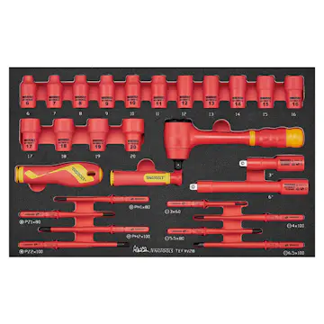 Verktygssats Teng Tools TEFXV28 1 000 V
