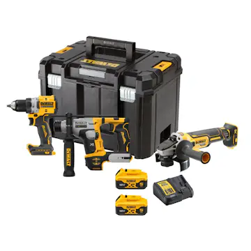 Kombikit DeWalt DCK355P2T 18V 3 Delar Tstak 2x5 Ah