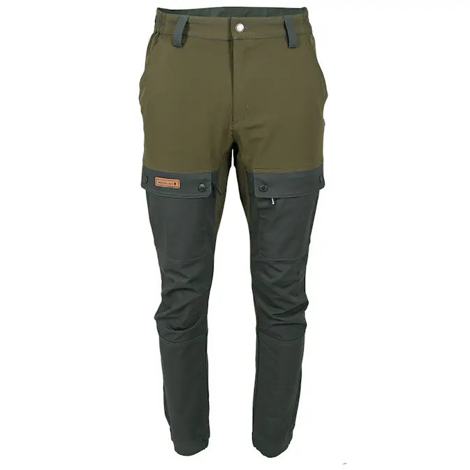 Byxa Woodline Boksund Grön/Grå