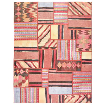 Persisk Patchworkmatta Arkiio Flerfärgad 157x207