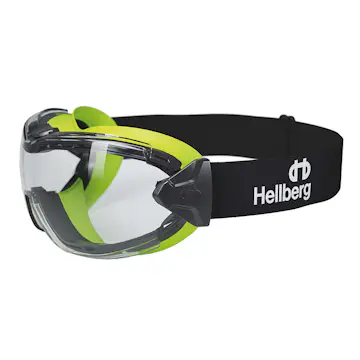 Skyddsglasögon Hellberg Korg Neon Klar 25045