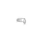 Monteringsvinkel Elfa Gavelskiva Platinum 4-pack