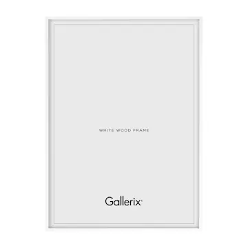 Tavelram Gallerix Vit