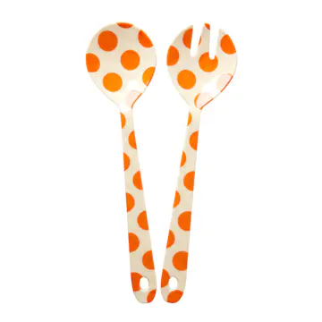 Salladsbestick Rice Melamin 2 Delar