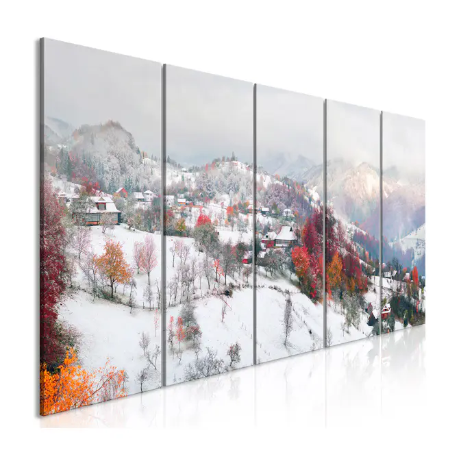 Tavla Arkiio First Snow Narrow 5 delar