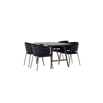 Matgrupp Venture Home Kaseidon med 4 st Selma stolar