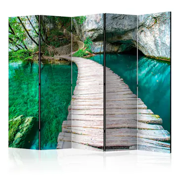 Rumsavdelare Skärmvägg Arkiio Emerald Lake II 225x172 cm