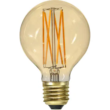 LED-lampa Star Trading E27 G80 Vintage Gold Dimbar