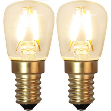 LED-lampa Star Trading Filament E14 Soft Glow 1,3W 2100K 2-pack