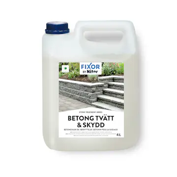 Betongtvätt & Skydd Nitor 4l