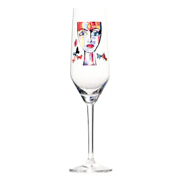 Champagneglas Carolina Gynning Butterfly Messenger