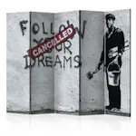 Rumsavdelare Skärmvägg Arkiio Dreams Cancelled Banksy II 225x172 cm