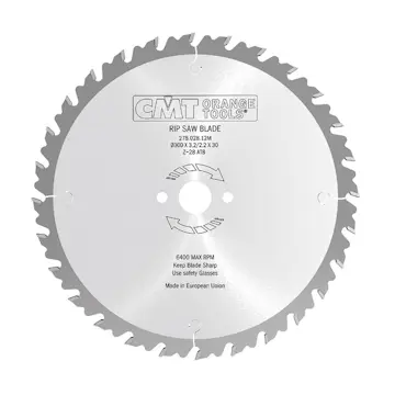 Klyvsågklinga CMT Orange Tools med spånbrytare WB