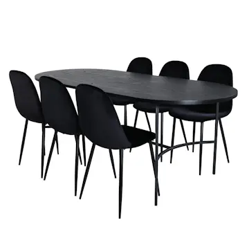 Matgrupp Venture Home San Francisco med 6 Pobbie Stolar