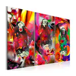 Tavla Arkiio Crazy Monkeys Triptych