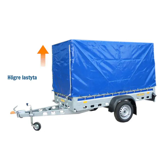 Högt Kapell WT Trailer Över Gallergrindar För Standard 250