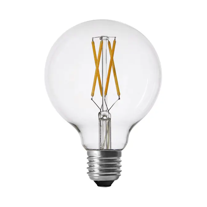 LED-lampa PR Home Shine Filament Globe Clear 95 mm 4 W