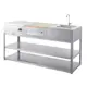 Basmodul MyOutdoorKitchen Nordic Line 180 cm för 3 moduler