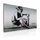 Tavla Arkiio Union Jack Kid Banksy 60x40