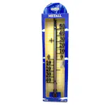 Utetermometer Termometerfabriken Viking Svart Metall