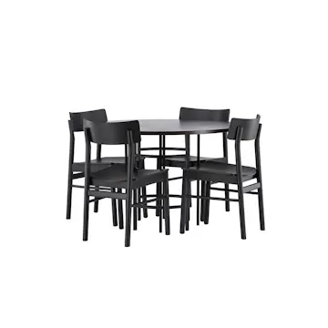 Matgrupp Venture Home Copenhagen med 4st Montros Matstolar