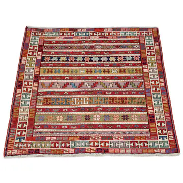 Persisk Matta Arkiio Varni Ardebil Kelim 108x142