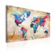 Tavla Arkiio World Map Urban Style