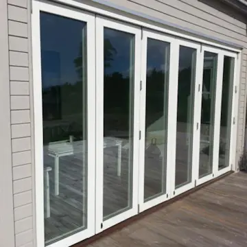 Vikdörr Vilenta Åre Trä/Aluminium 7-Delat