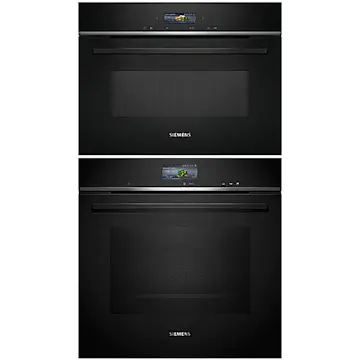 Inbyggnadsugn Siemens HR776G3B1-CM724GXB1 iQ700 Svart
